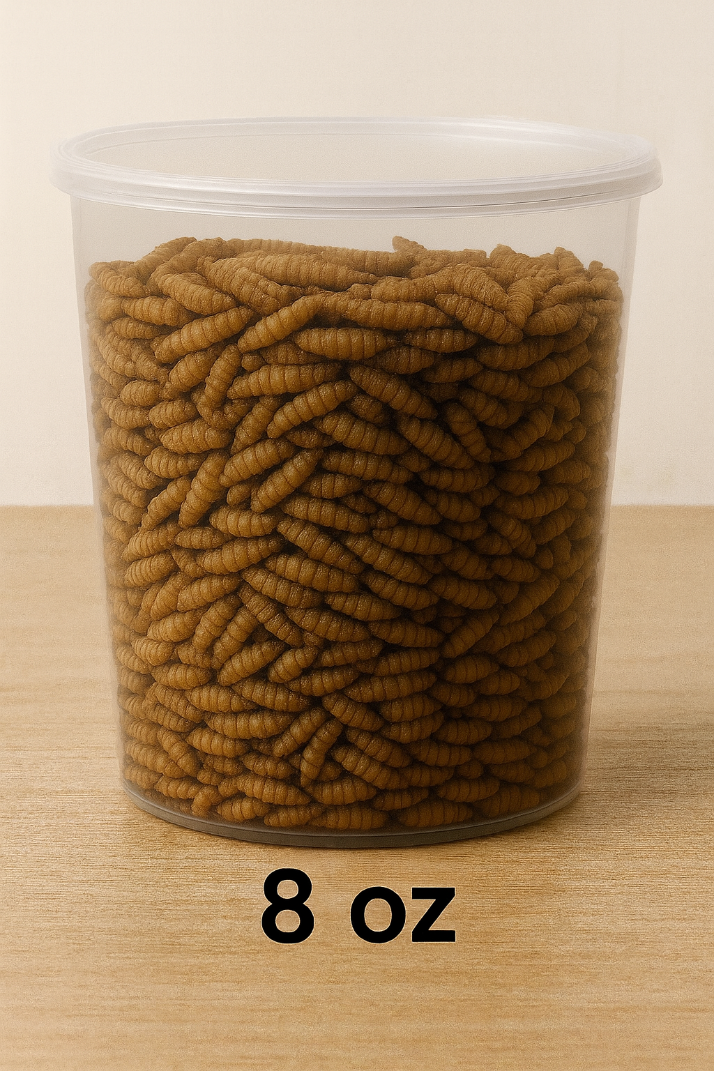 8 oz Larvae Cup – “Hungry Reptile Feast Cup”