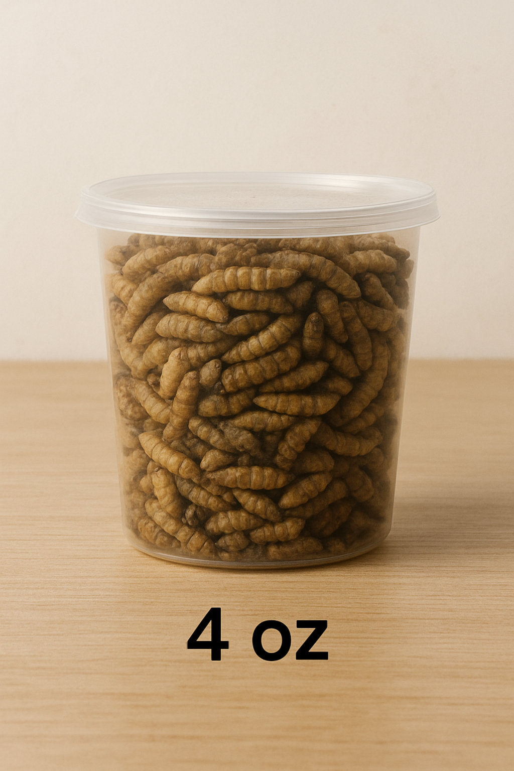4 oz Larvae Cup – “Starter Snack Cup”